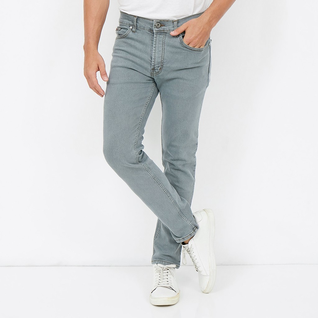 HILLBOSS Celana Casual Style Jeans Panjang Pria Slim Fit Stretch Harly